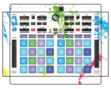 Pioneer DJ DDJ XP 1 Skin Holi in Colors